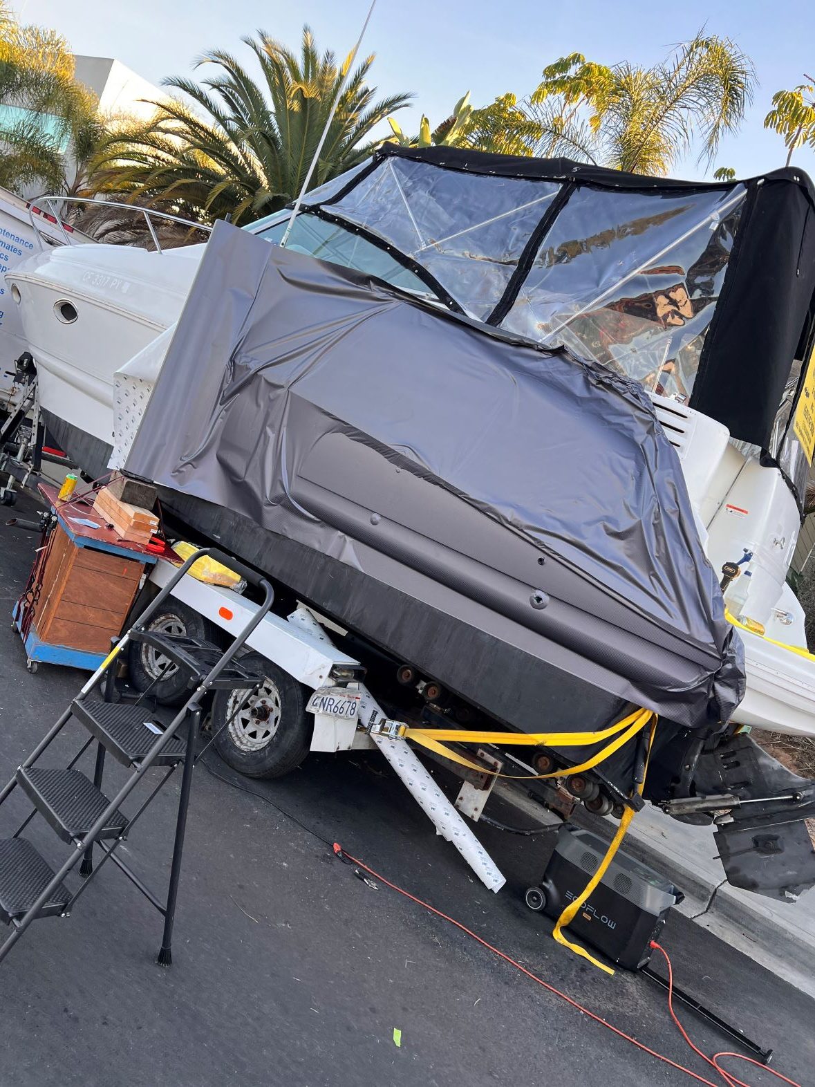 san diego yacht vinyl wrap